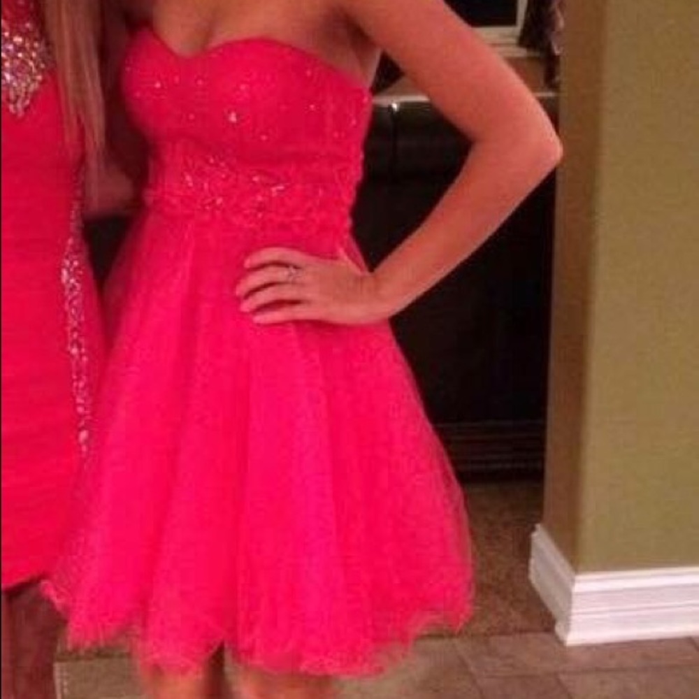 Pink dress